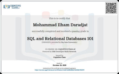 SQL and Relational Databases 101